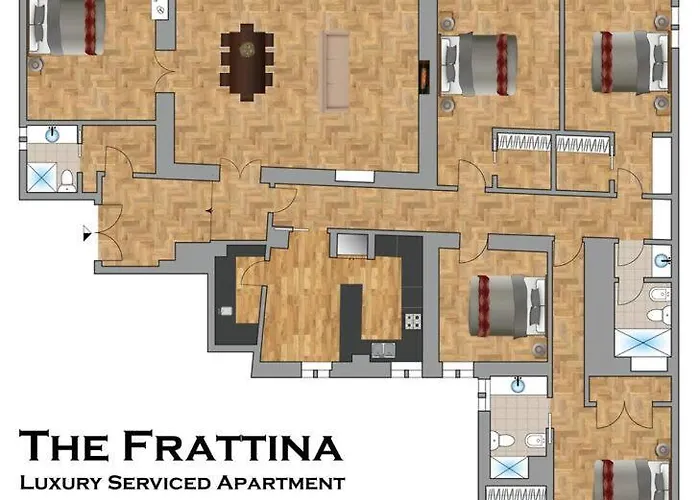 The Frattina - Luxury Serviced * Rome
